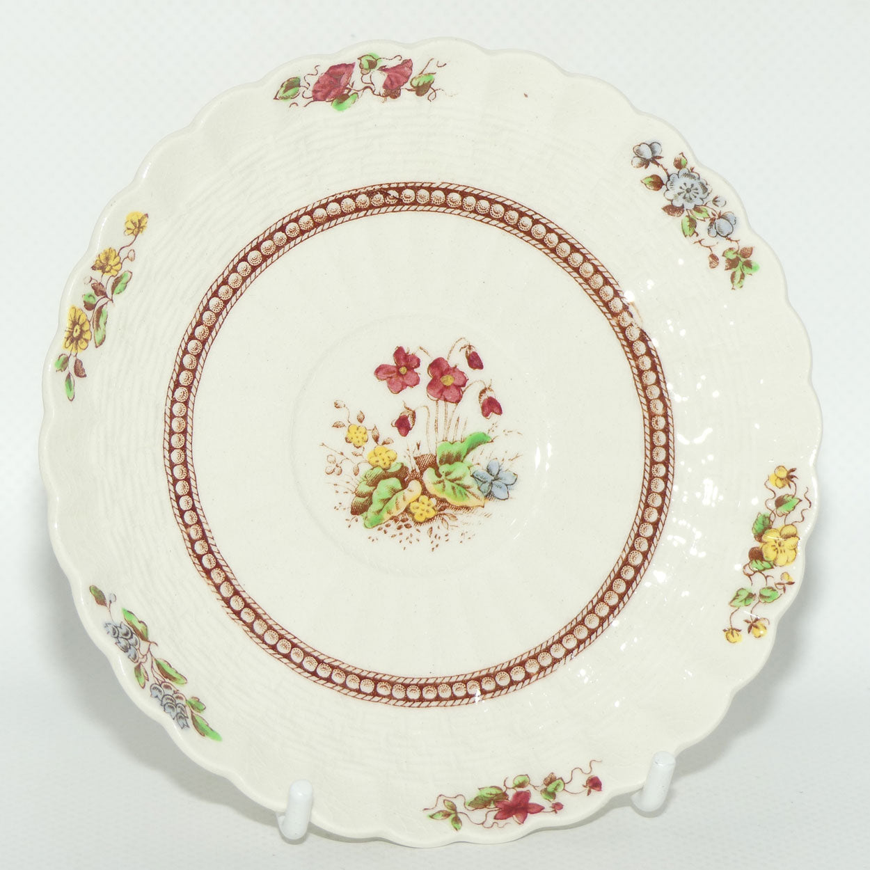 Copeland Spode Rosalie pattern demi tasse coffe duo | #2