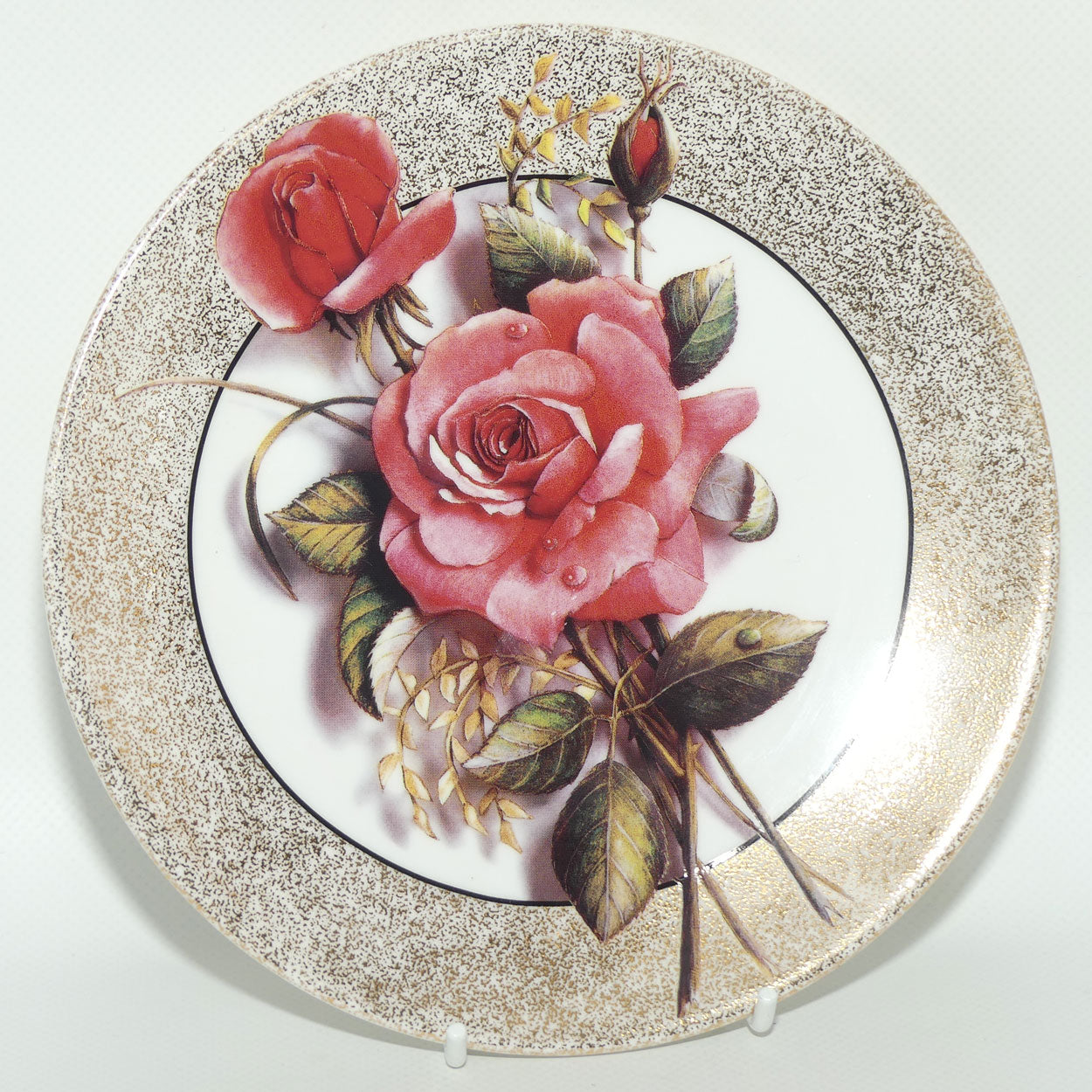 Bradex 26 R76 027.3 plate | Floral Illusions | Rose