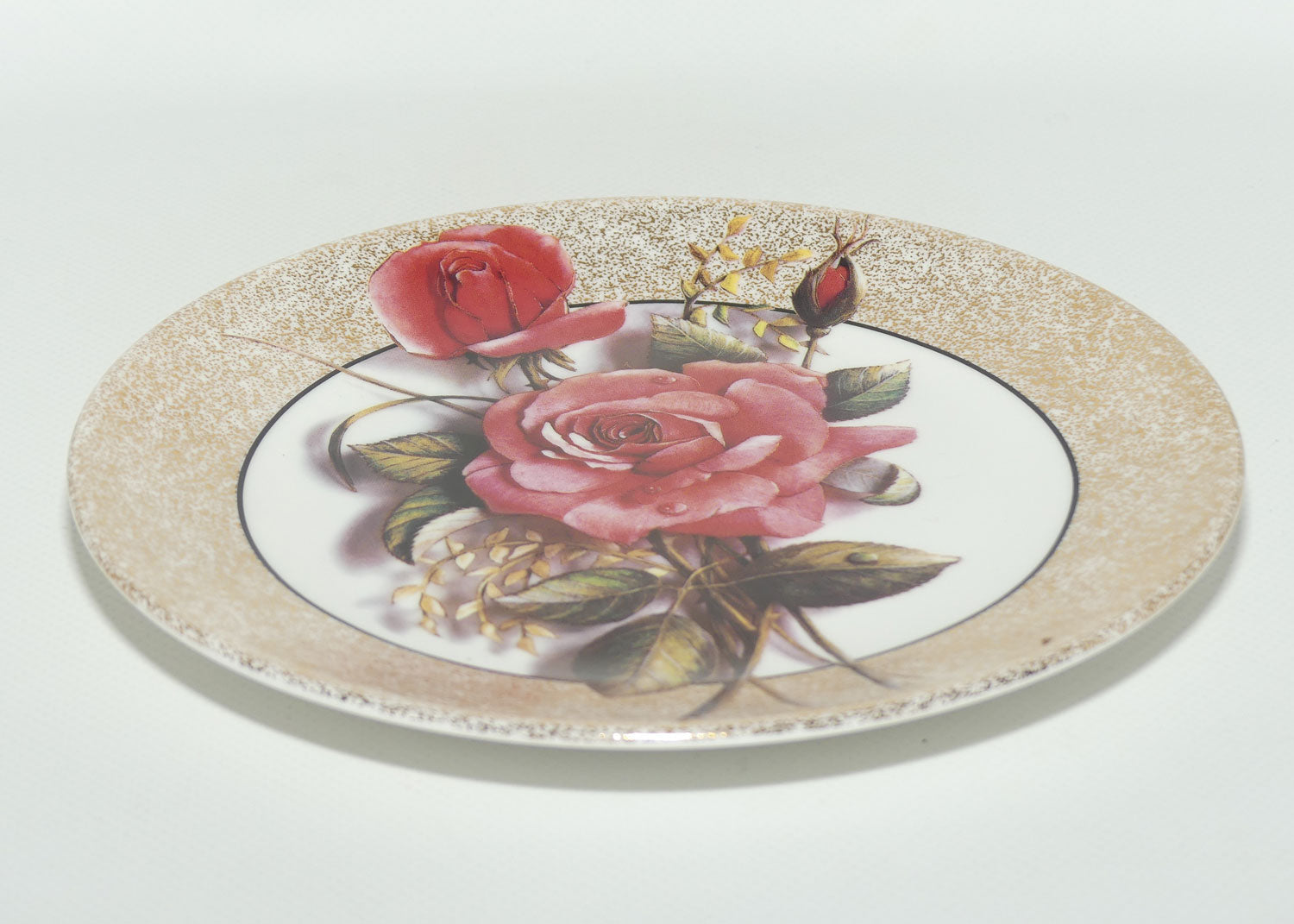 Bradex 26 R76 027.3 plate | Floral Illusions | Rose