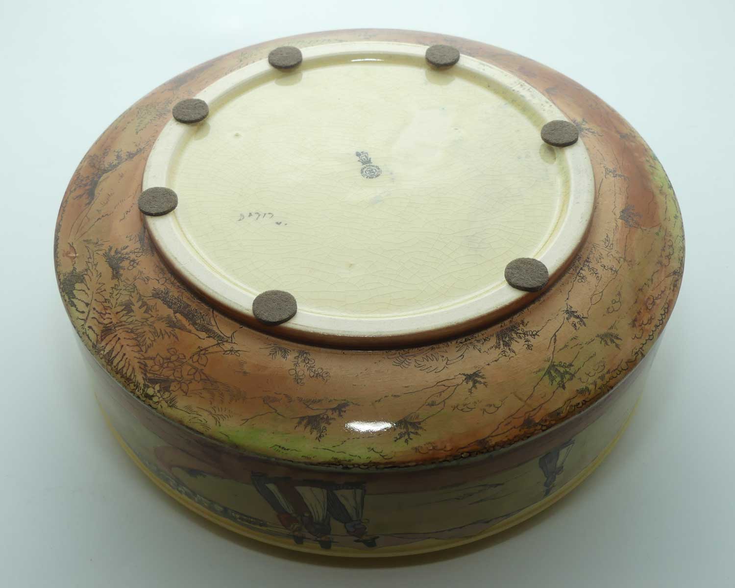 Royal Doulton Welsh pattern Leith shape flower bowl D2717