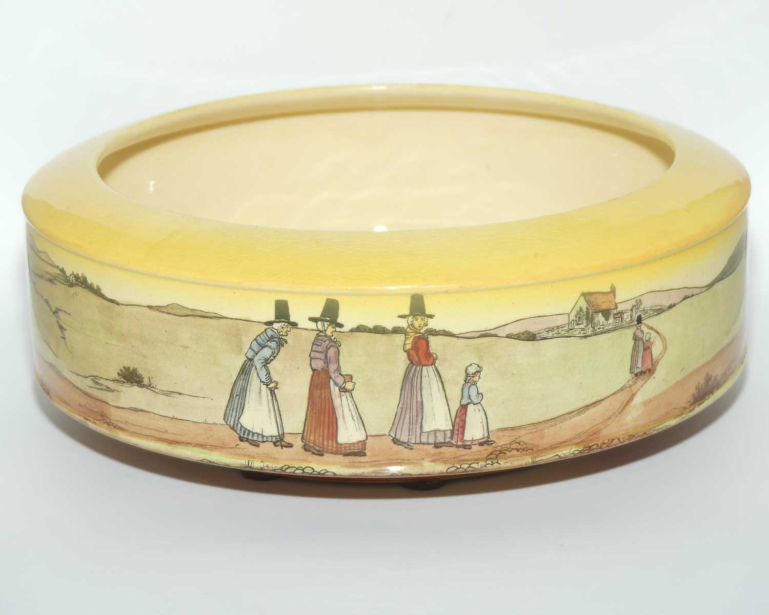 Royal Doulton Welsh pattern Leith shape flower bowl D2717