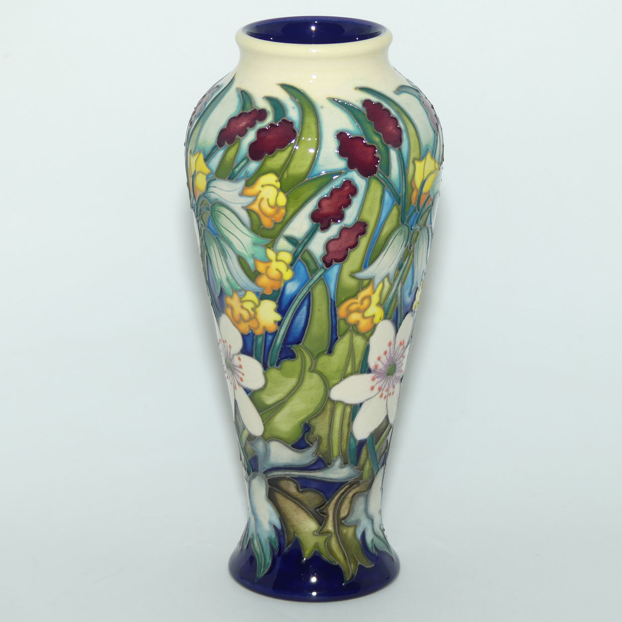 Moorcroft Rose End Meadows 122/8 vase | LE 11/30