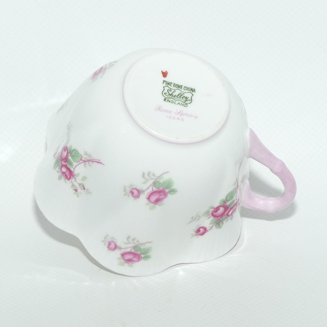 Shelley Dainty shape Rose Spray trio | Pattern 13545