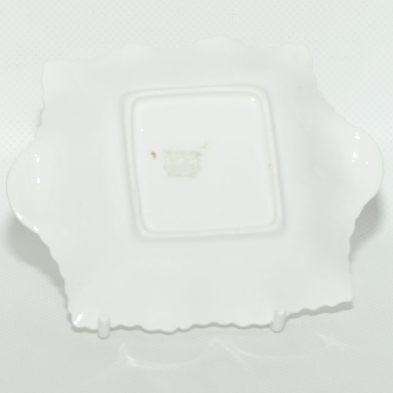 Shelley Rosebud tab handled pin dish | #2