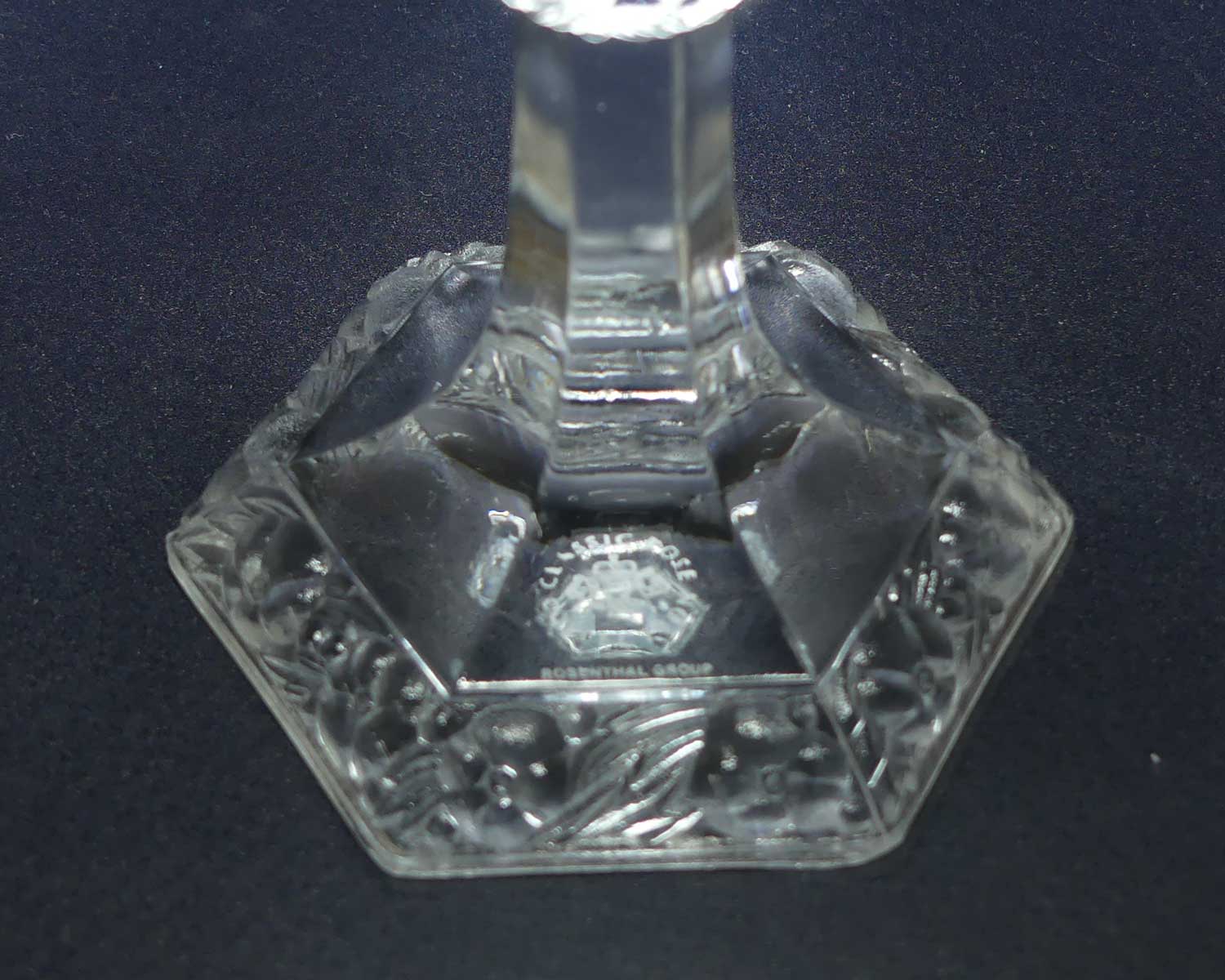 Rosenthal Classic Rose Collection pair of liqueur glasses