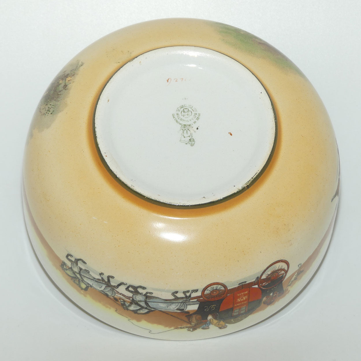 Royal Doulton Coaching Days fruit bowl D2716 | 18cm