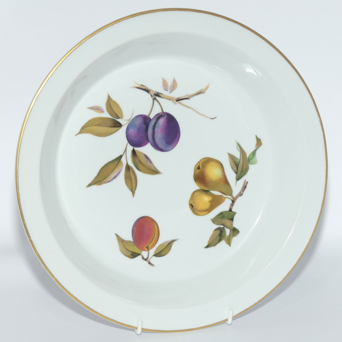 Royal Worcester Fine Porcelain | Evesham pattern | round pie dish | 26.5cm wide