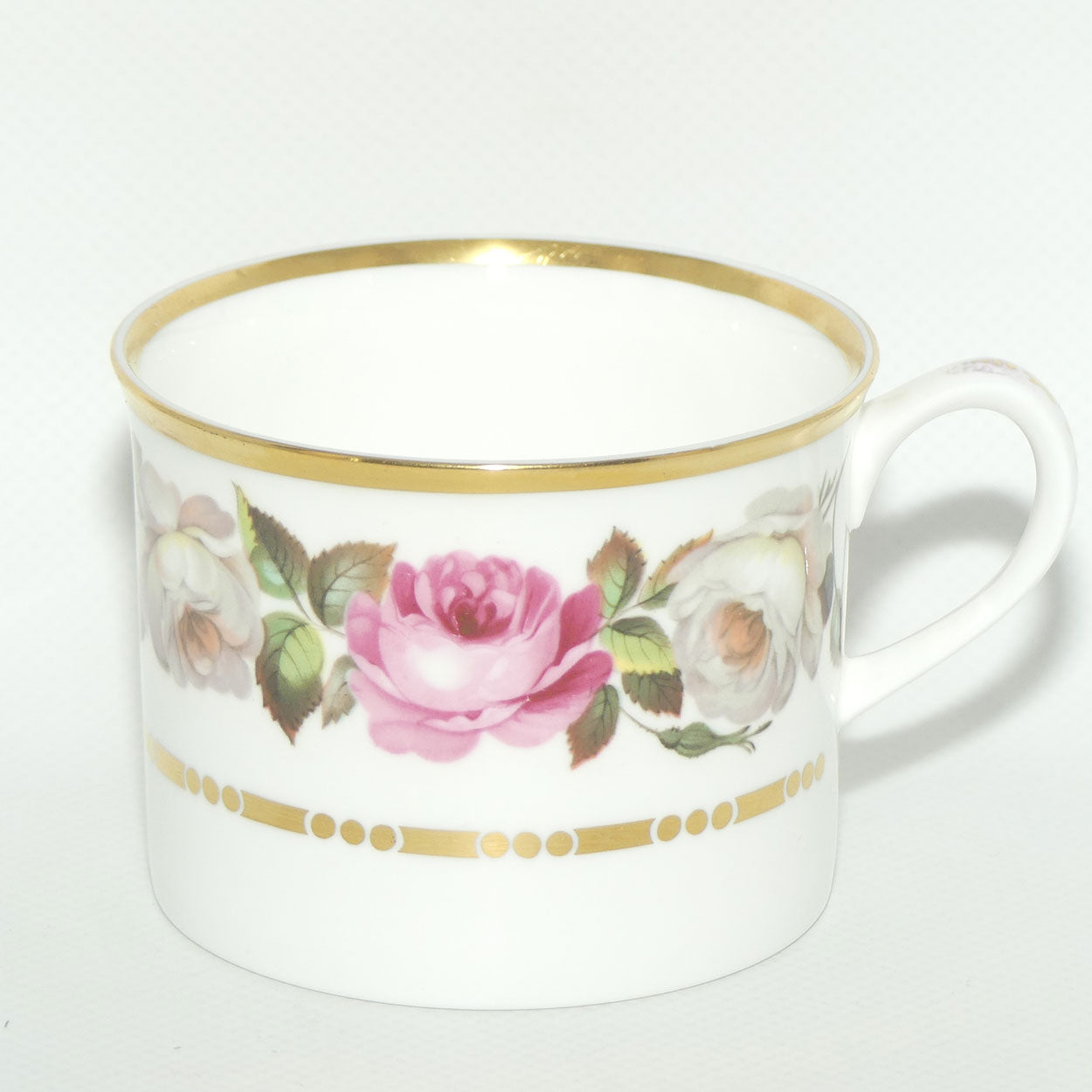 Royal Worcester Royal Garden pattern tea can trio