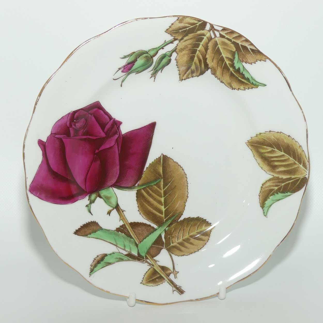 Royal Standard English Rose tea trio