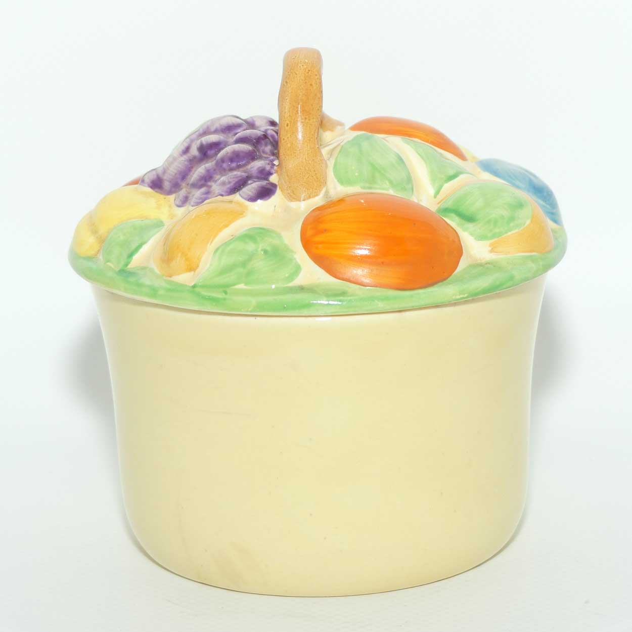 Royal Tudor Ware Primrosia covered jam pot