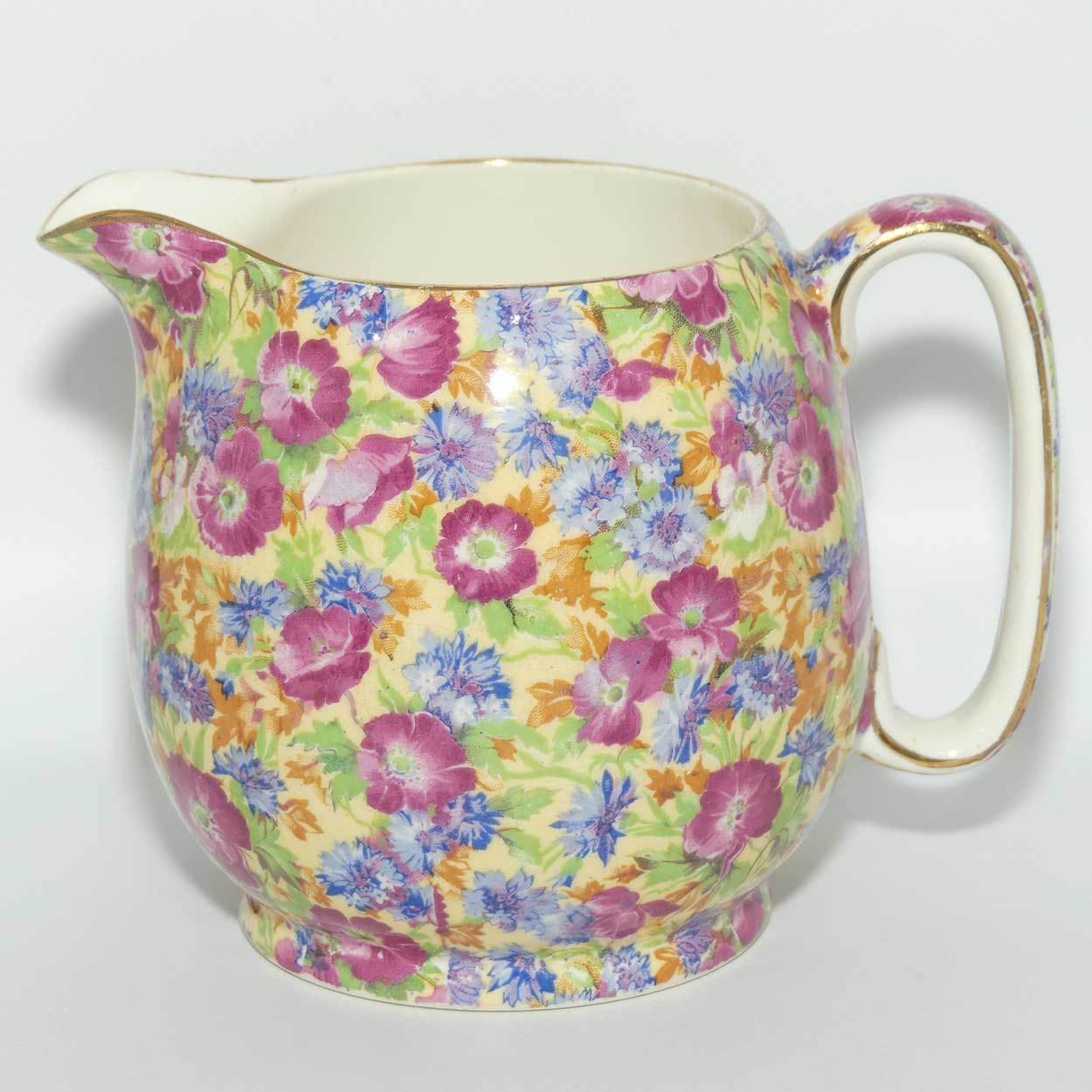 Royal Winton Grimwades Chintz Royalty pattern round jug
