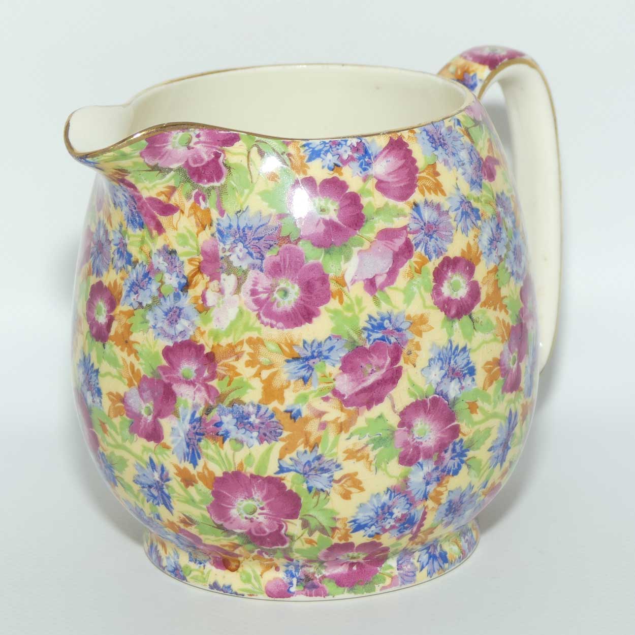 Royal Winton Grimwades Chintz Royalty pattern round jug