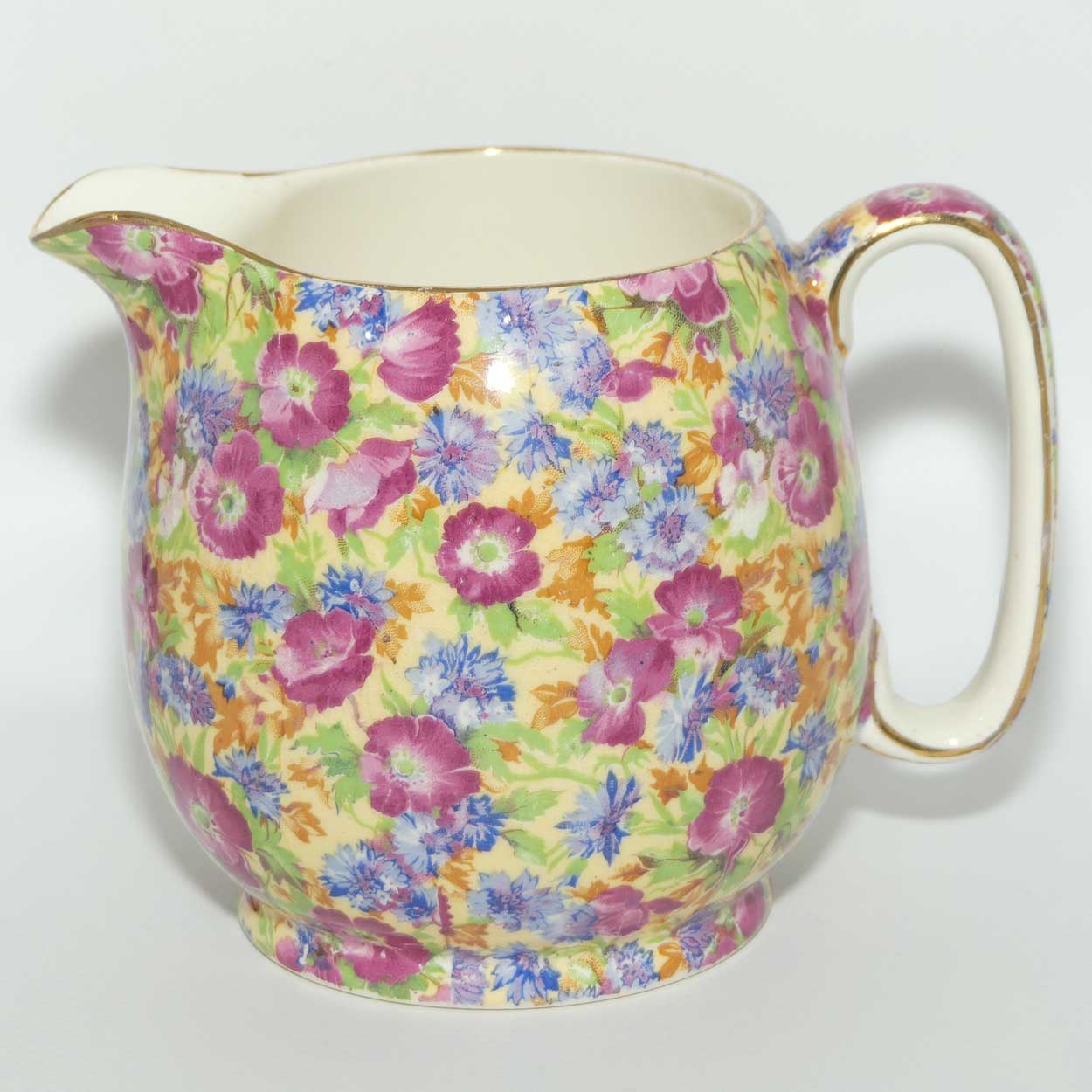 Royal Winton Grimwades Chintz Royalty pattern round jug