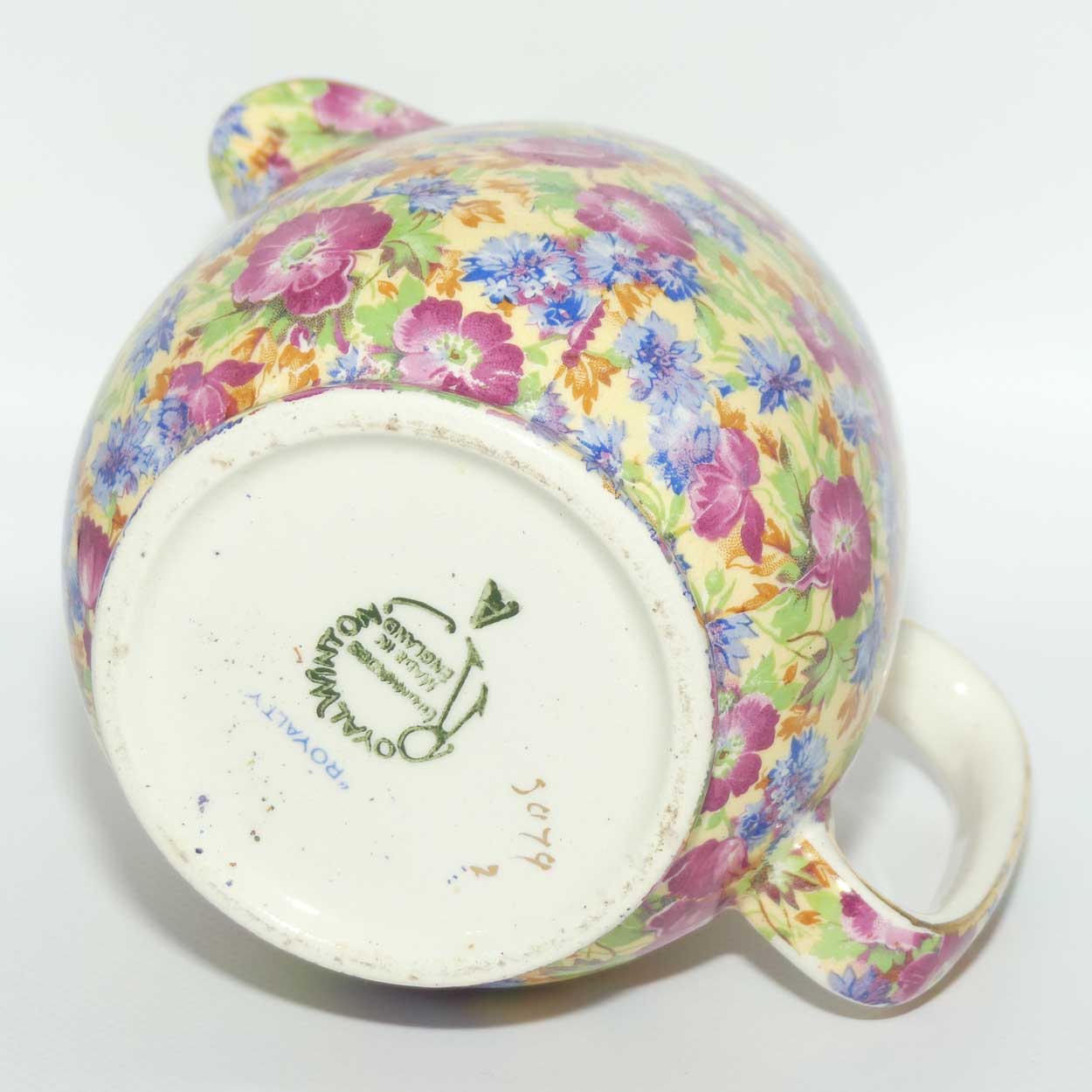 Royal Winton Grimwades Chintz Royalty pattern round jug