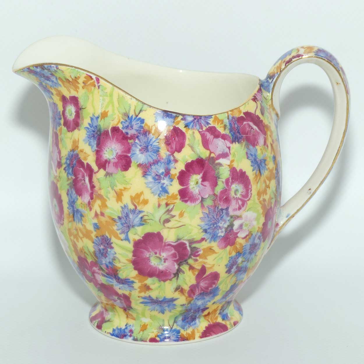 Royal Winton Grimwades Chintz Royalty pattern milk jug