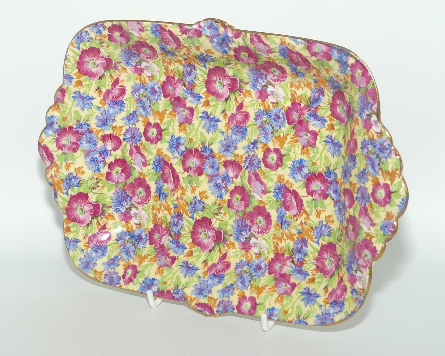 Royal Winton Grimwades Chintz Royalty pattern rectangular tray