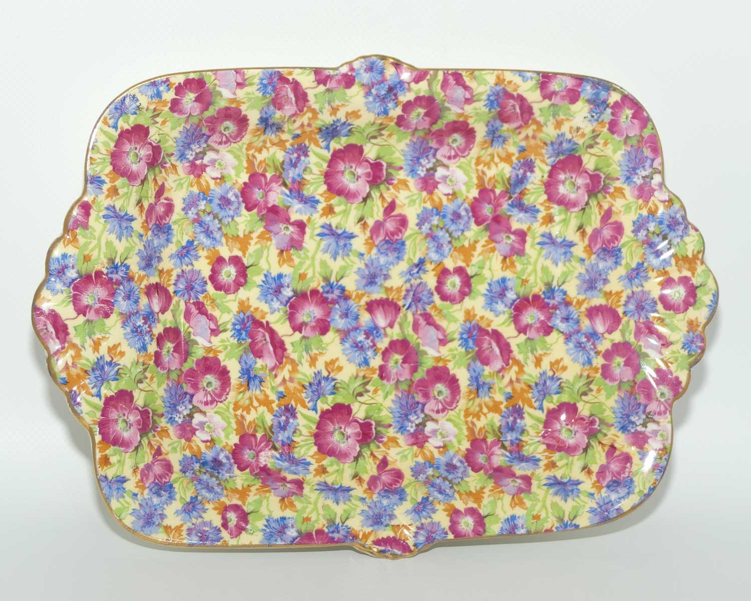 Royal Winton Grimwades Chintz Royalty pattern rectangular tray