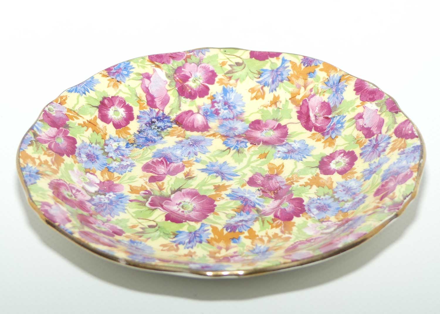 Royal Winton Chintz Royalty tea saucer | 14.2cm diam