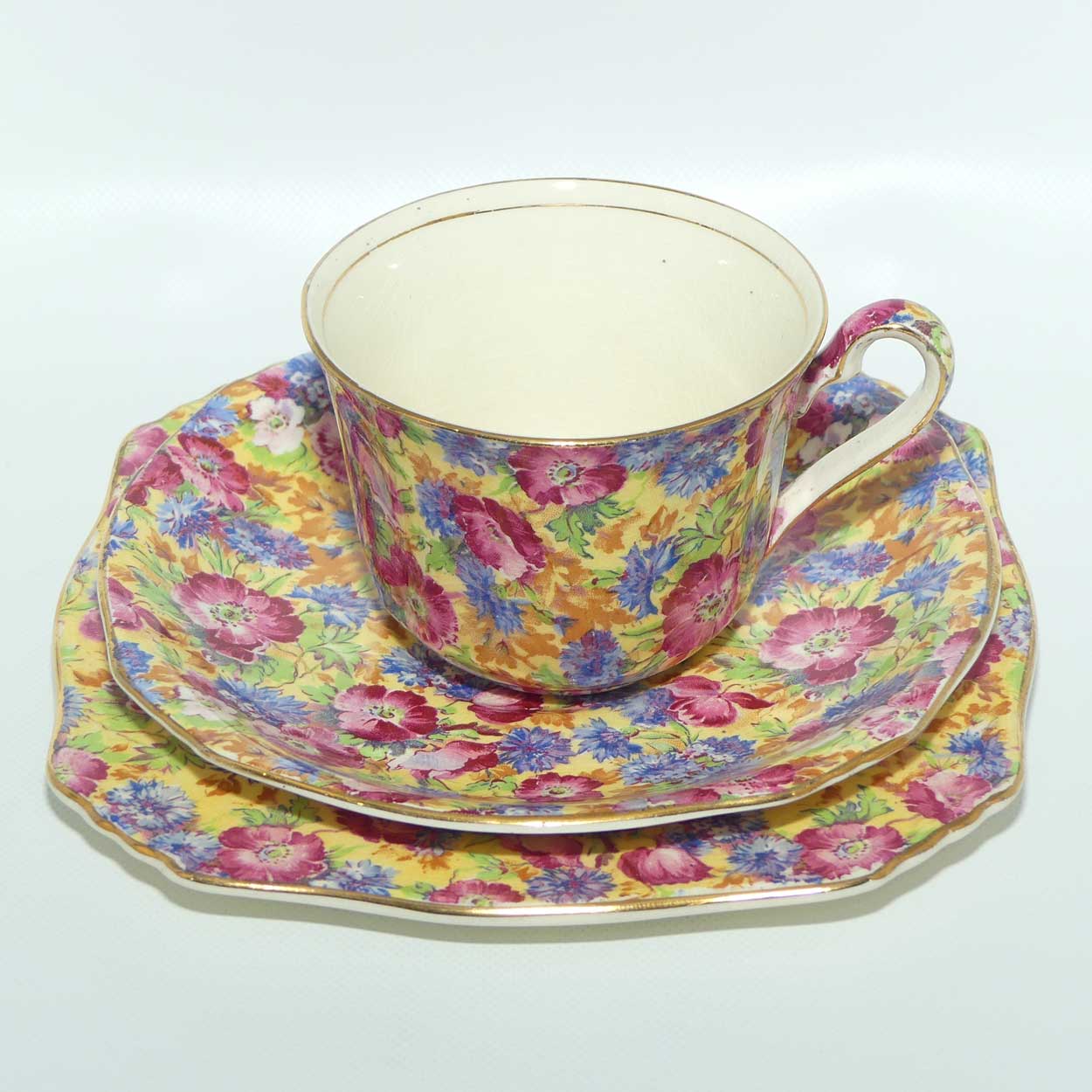 Royal Winton Royalty Chintz trio