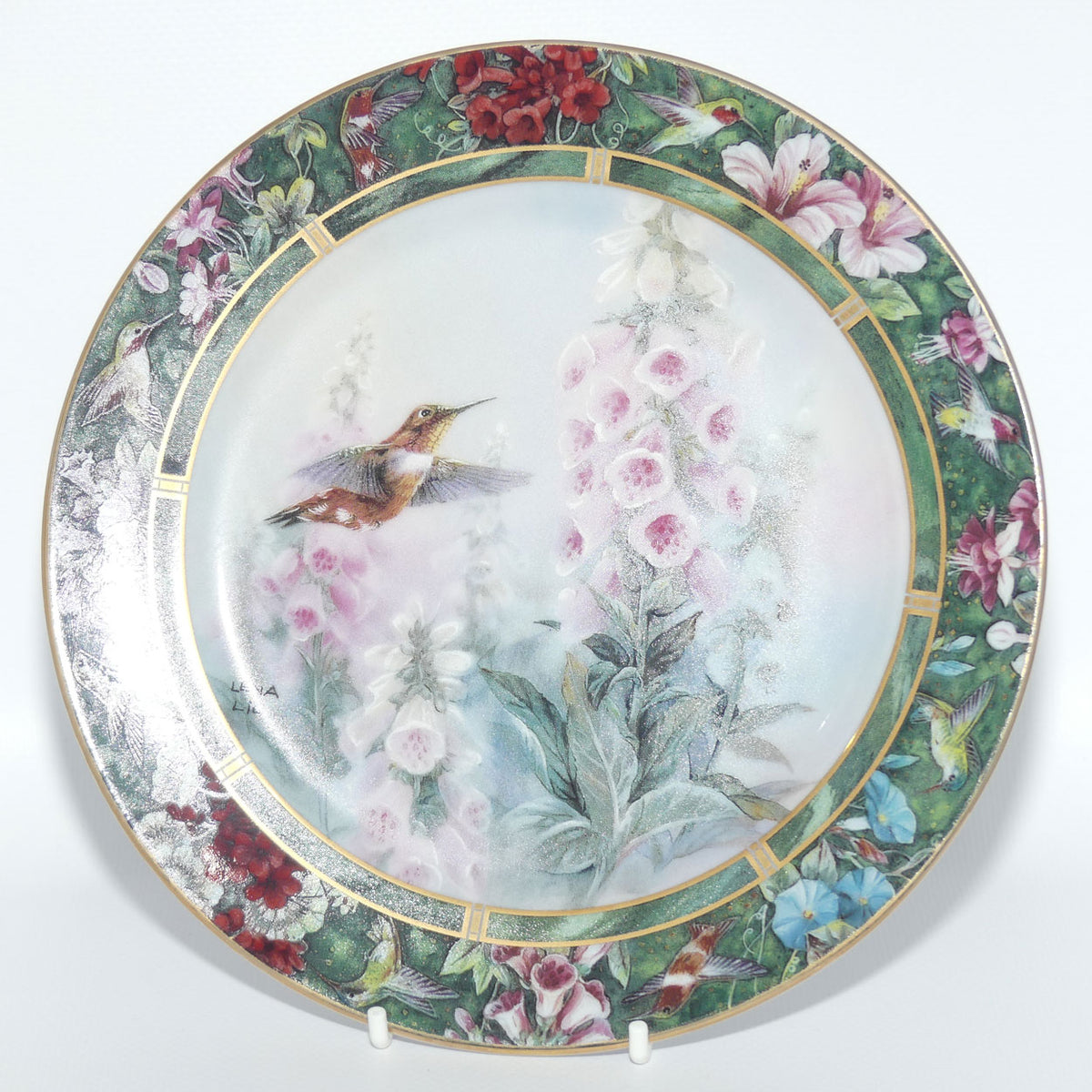 Bradex 84 G20 71.4 plate | Lena Liu's Hummingbird Treasury | The Rufous Hummingbird + Cert
