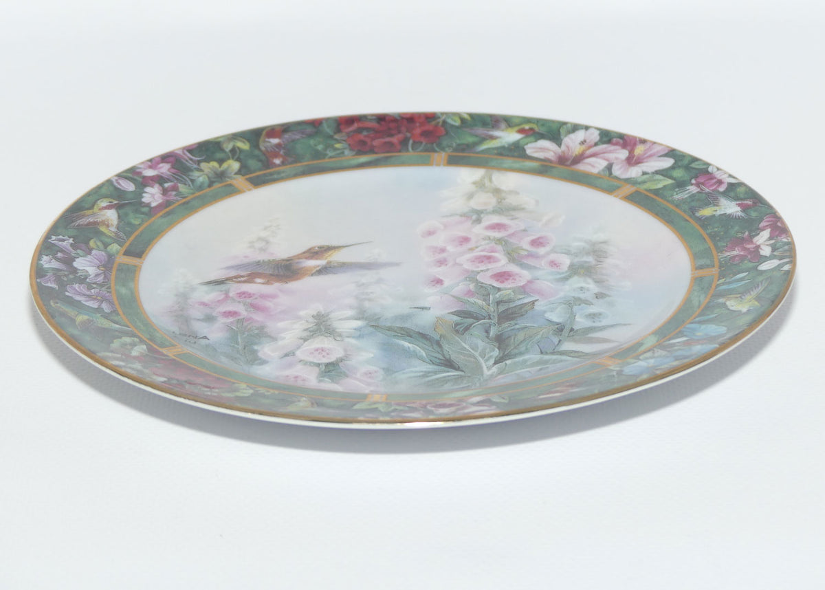Bradex 84 G20 71.4 plate | Lena Liu's Hummingbird Treasury | The Rufous Hummingbird + Cert
