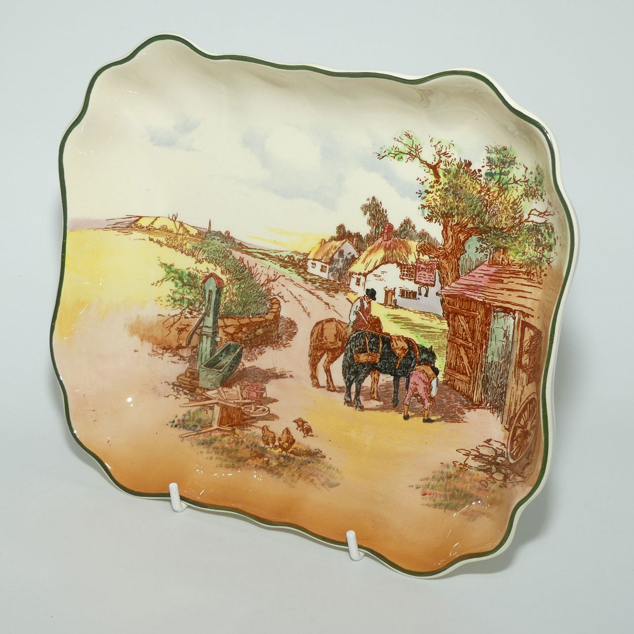 Royal Doulton Rustic England rectangular dish D6297