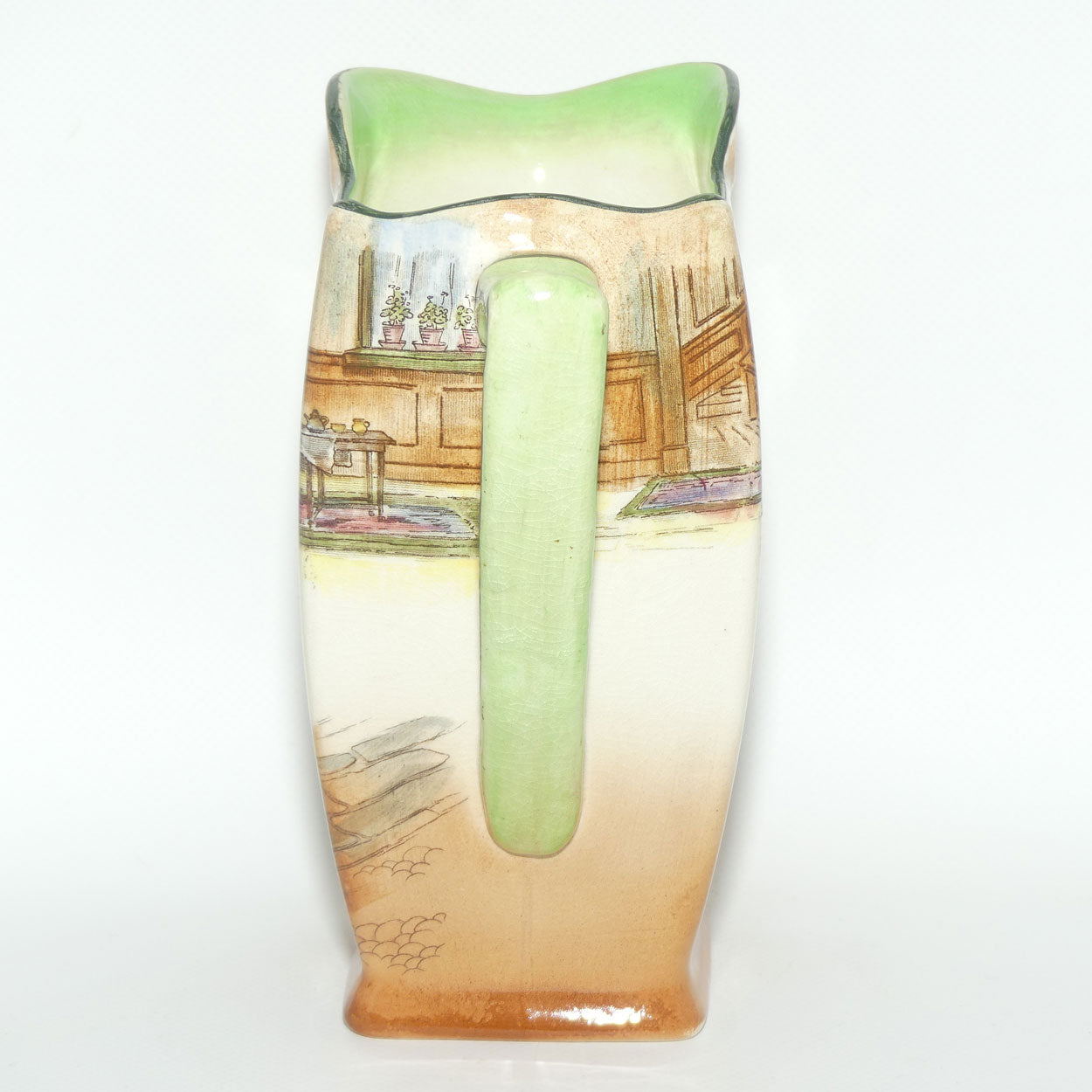 Royal Doulton Dickens Sairey Gamp Friar shape jug D2973