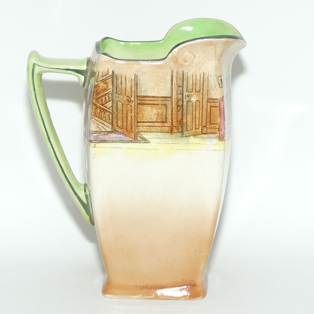 Royal Doulton Dickens Sairey Gamp Friar shape jug D2973