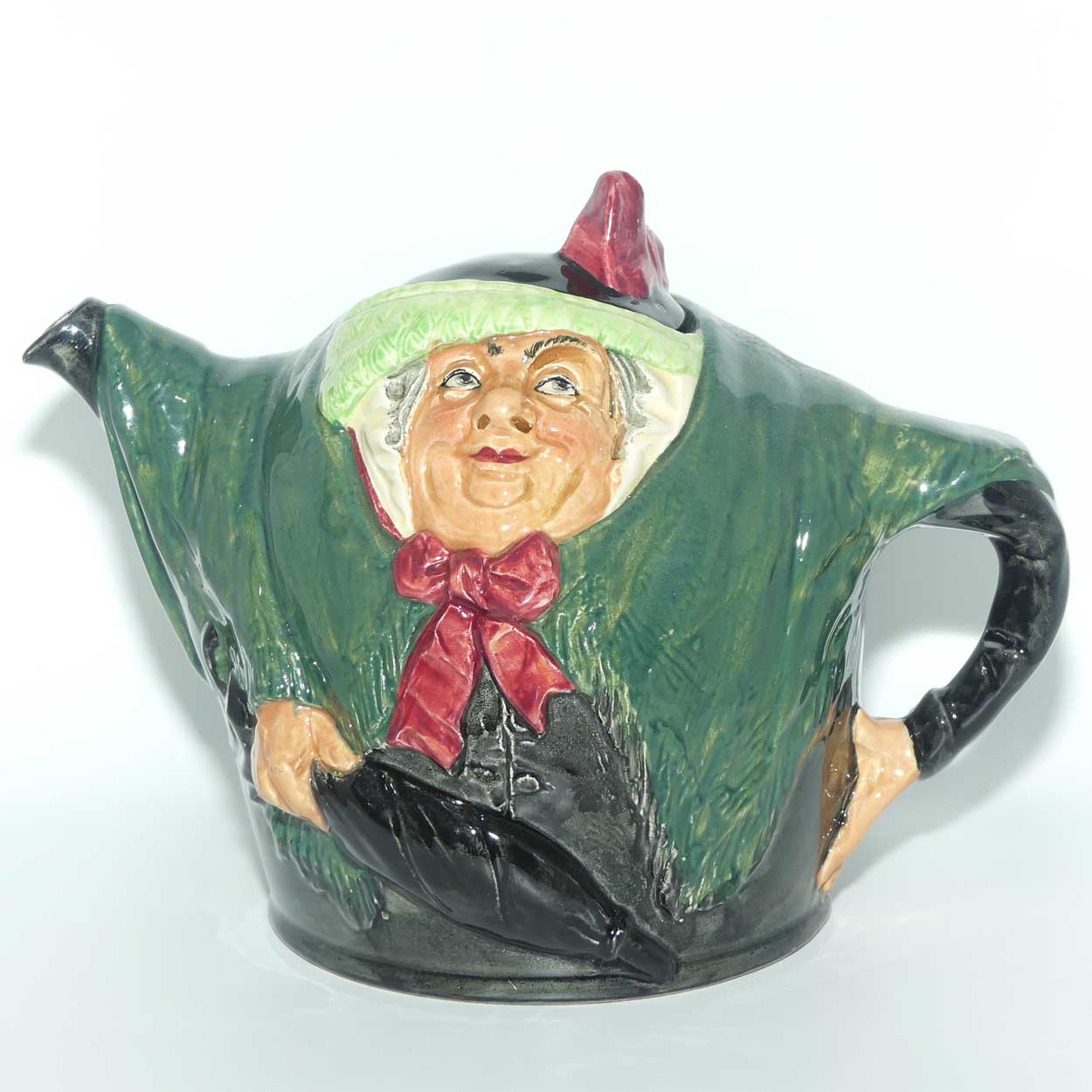 D6015 Royal Doulton Sairey Gamp | Sarah Gamp character tea pot | character jug derivative | #1