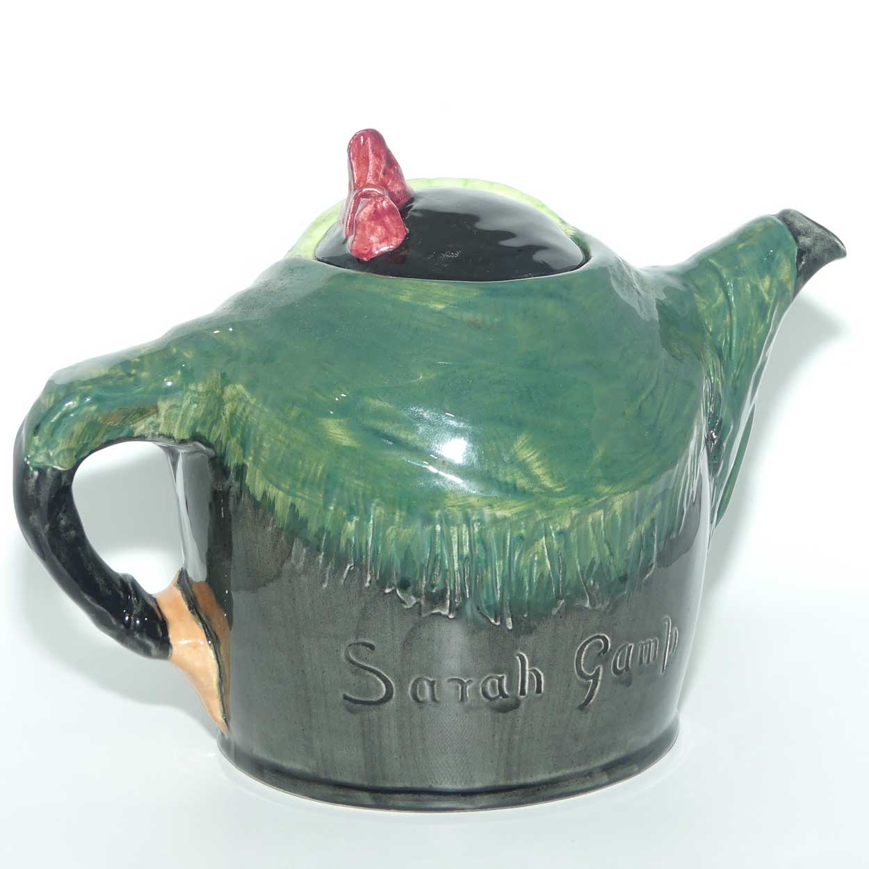 D6015 Royal Doulton Sairey Gamp | Sarah Gamp character tea pot | character jug derivative | #1