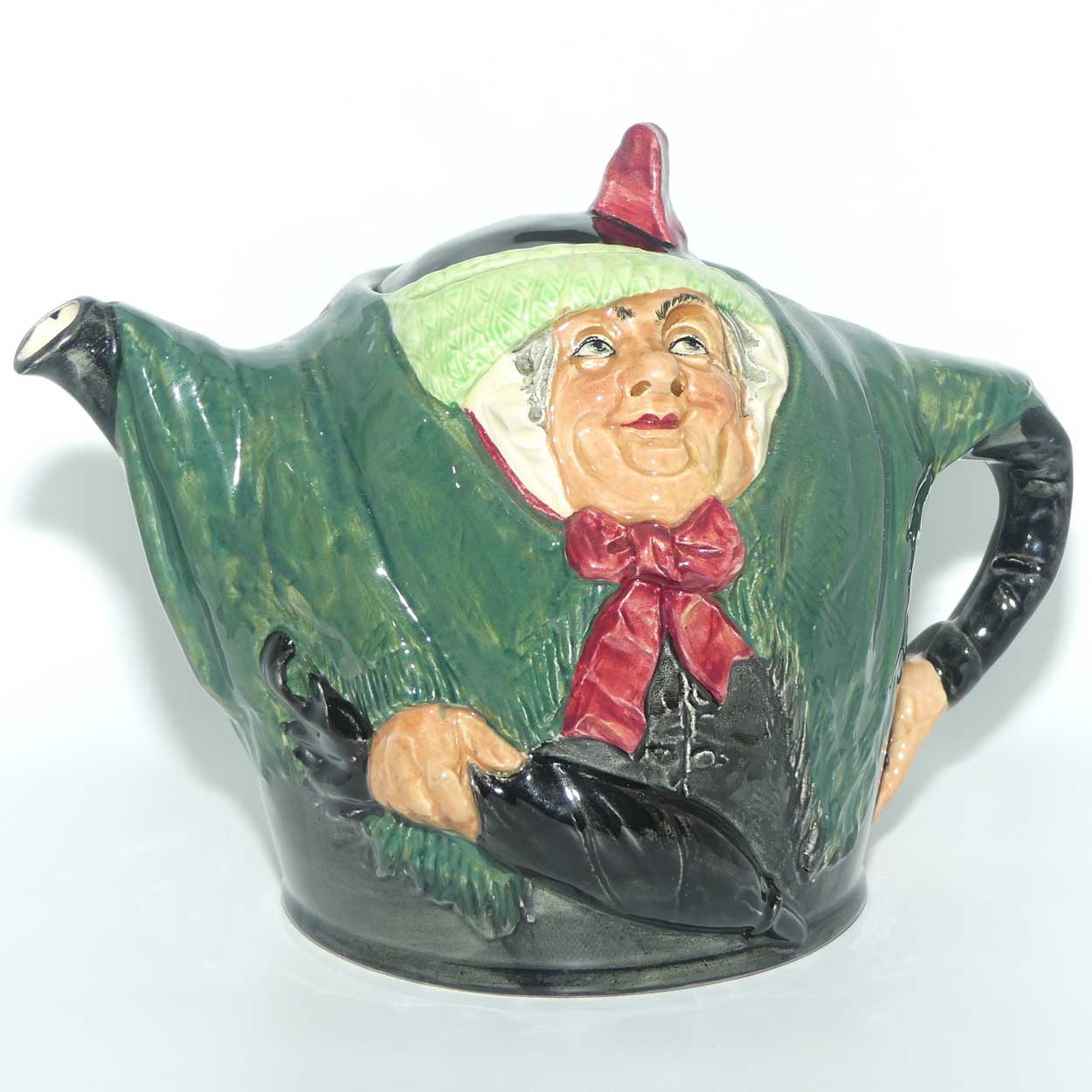 D6015 Royal Doulton Sairey Gamp | Sarah Gamp character tea pot | character jug derivative | #1