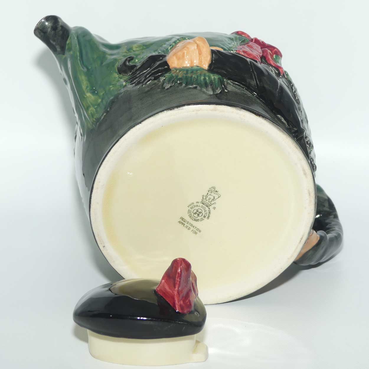 D6015 Royal Doulton Sairey Gamp | Sarah Gamp character tea pot | character jug derivative | #1