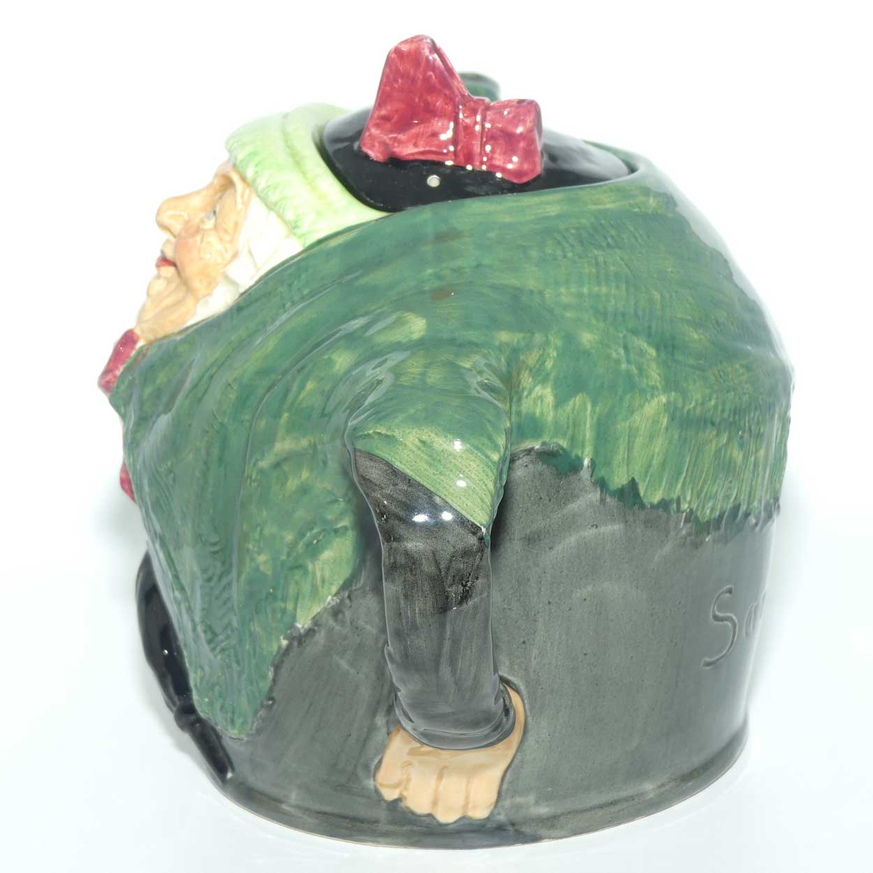D6015 Royal Doulton Sairey Gamp | Sarah Gamp character tea pot | character jug derivative | #2