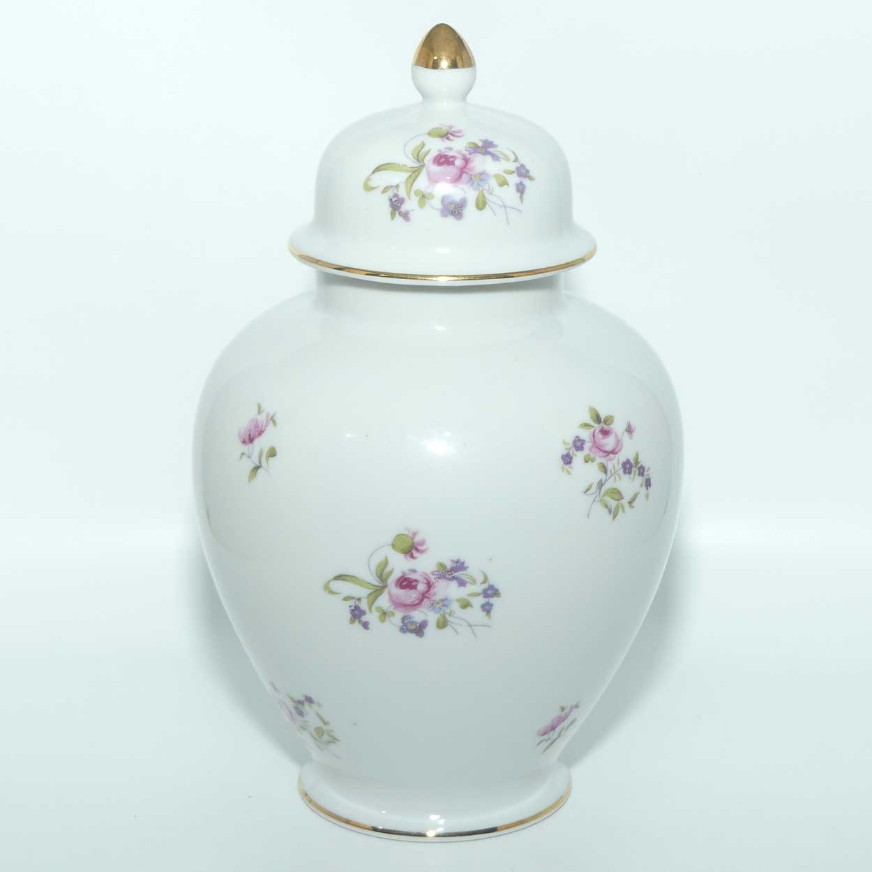 Saji Japan floral sprays Ginger Jar