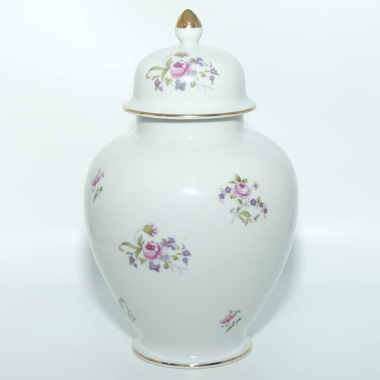 Saji Japan floral sprays Ginger Jar