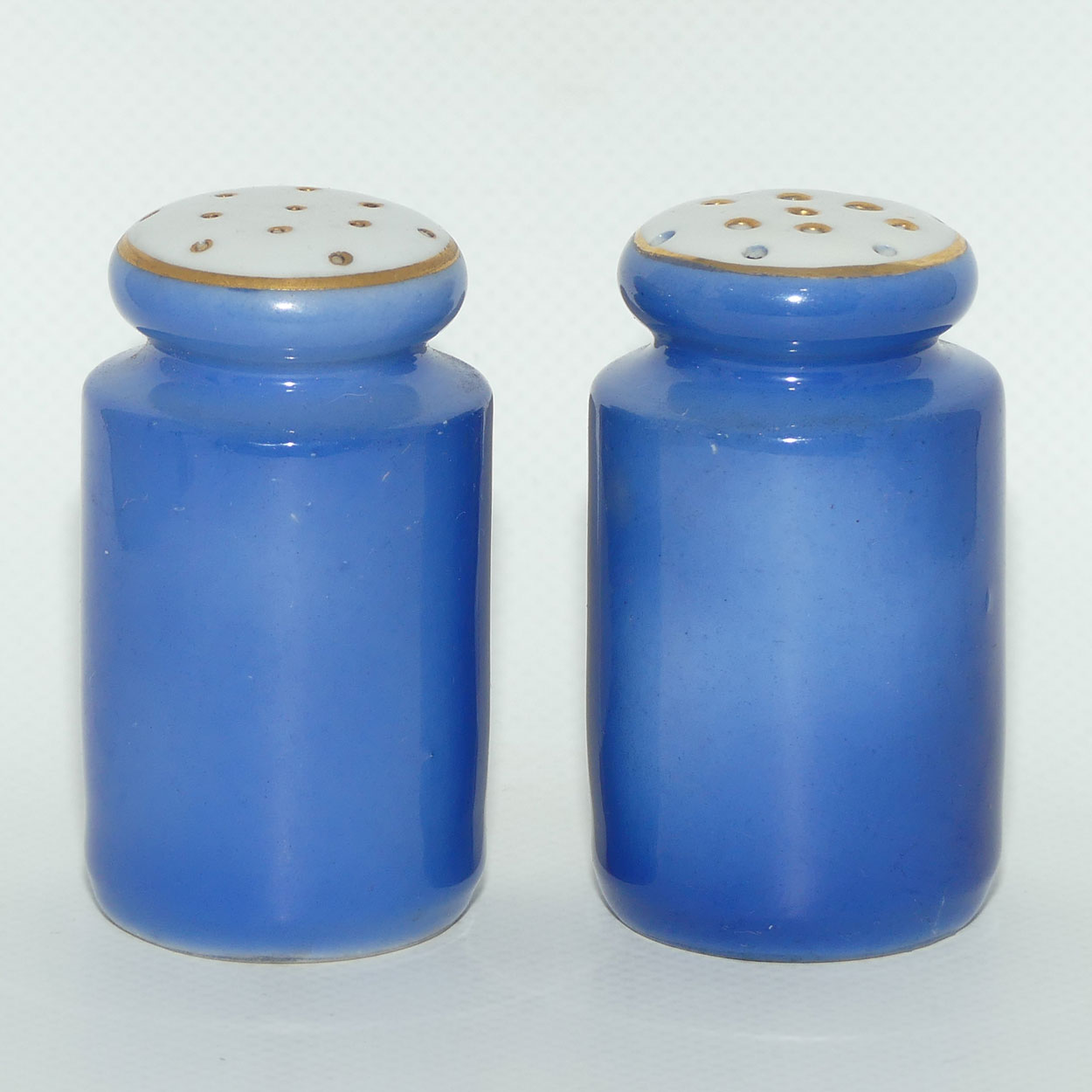 Early Noritake Middle East scene salt and pepper set