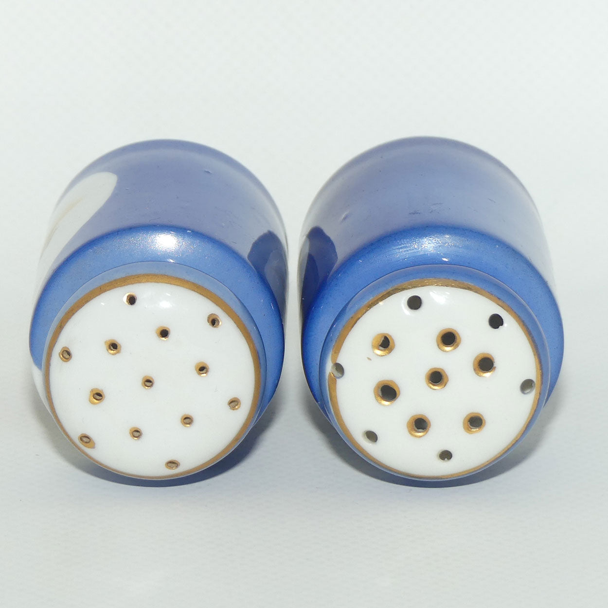 Early Noritake Middle East scene salt and pepper set