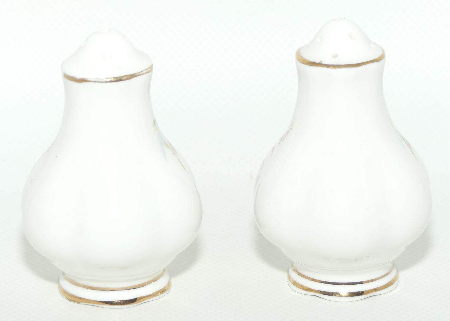 Royal Albert England Blossom Time salt and pepper
