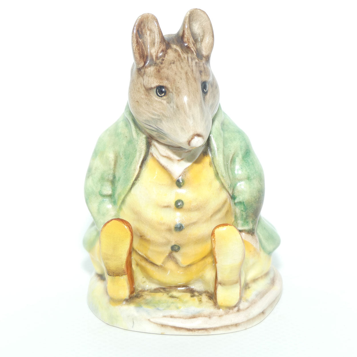Beswick Beatrix Potter Samuel Whiskers | BP1a Gold Circle