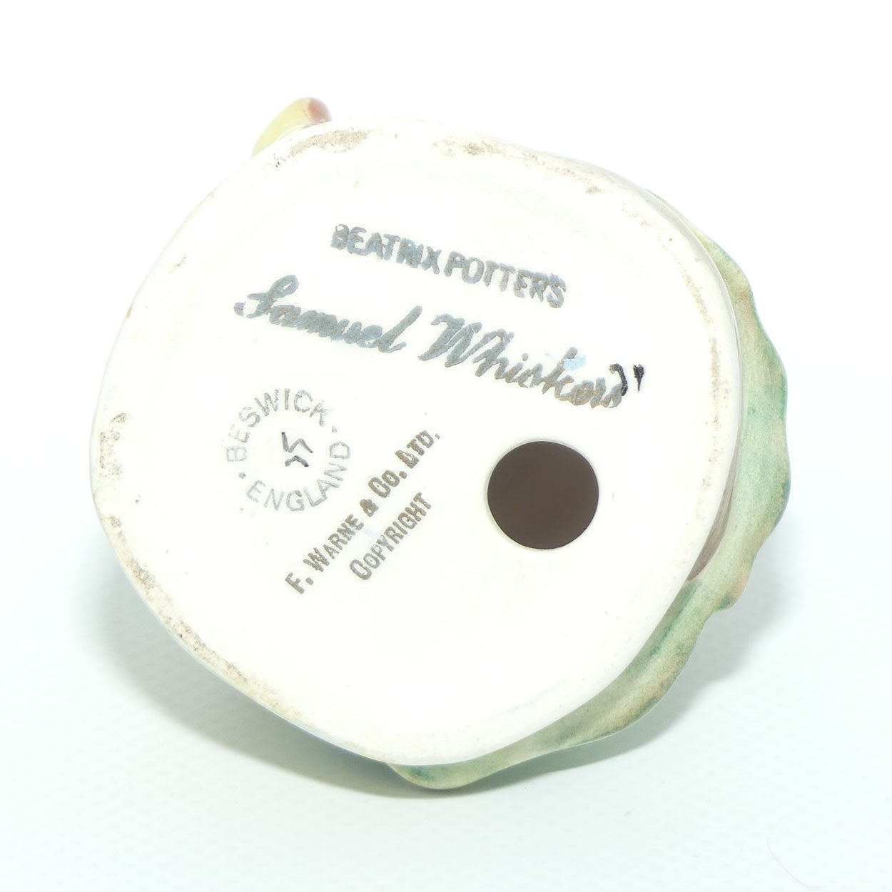 Beswick Beatrix Potter Samuel Whiskers | BP1a Gold Circle