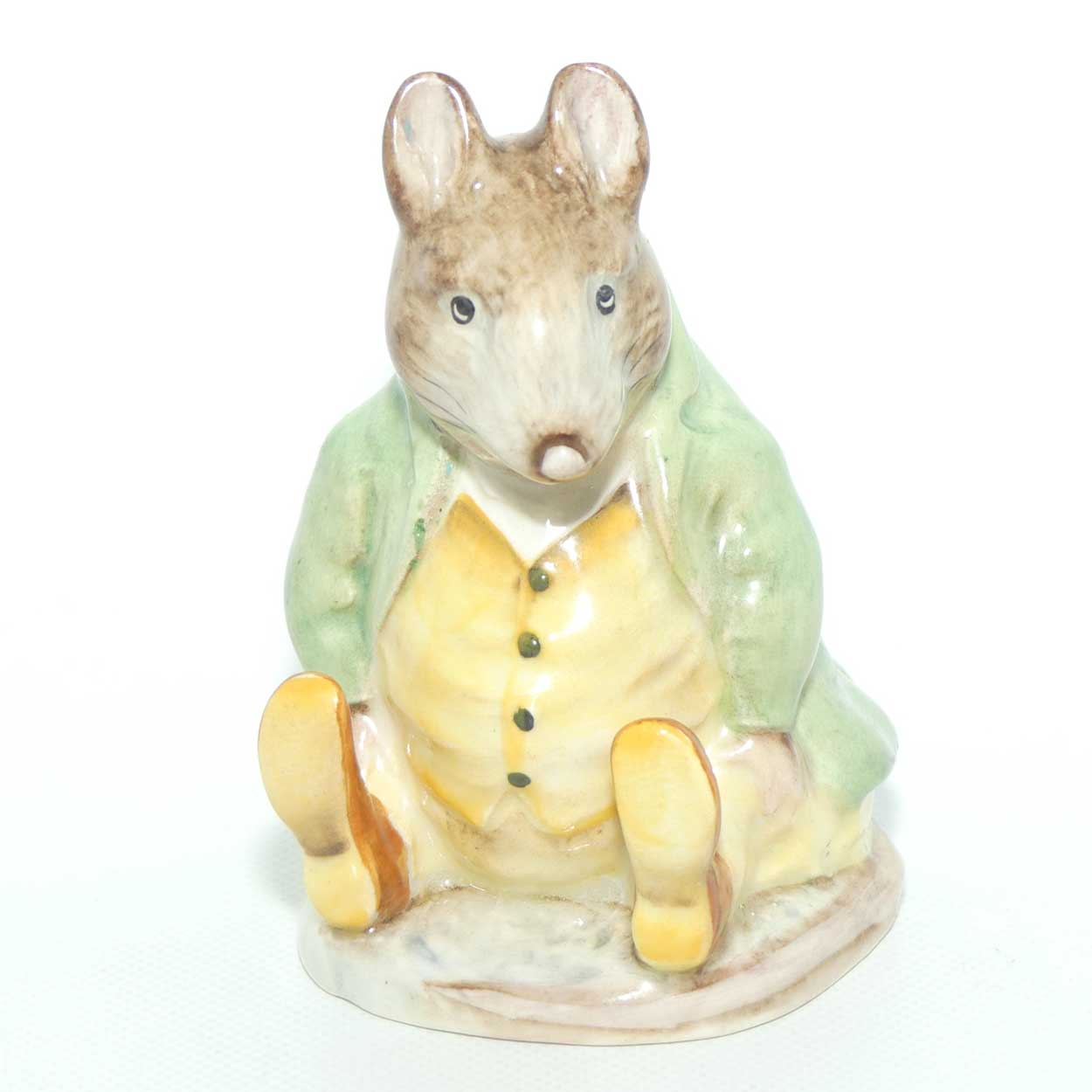 Beswick Beatrix Potter Samuel Whiskers | BP2a Gold Oval