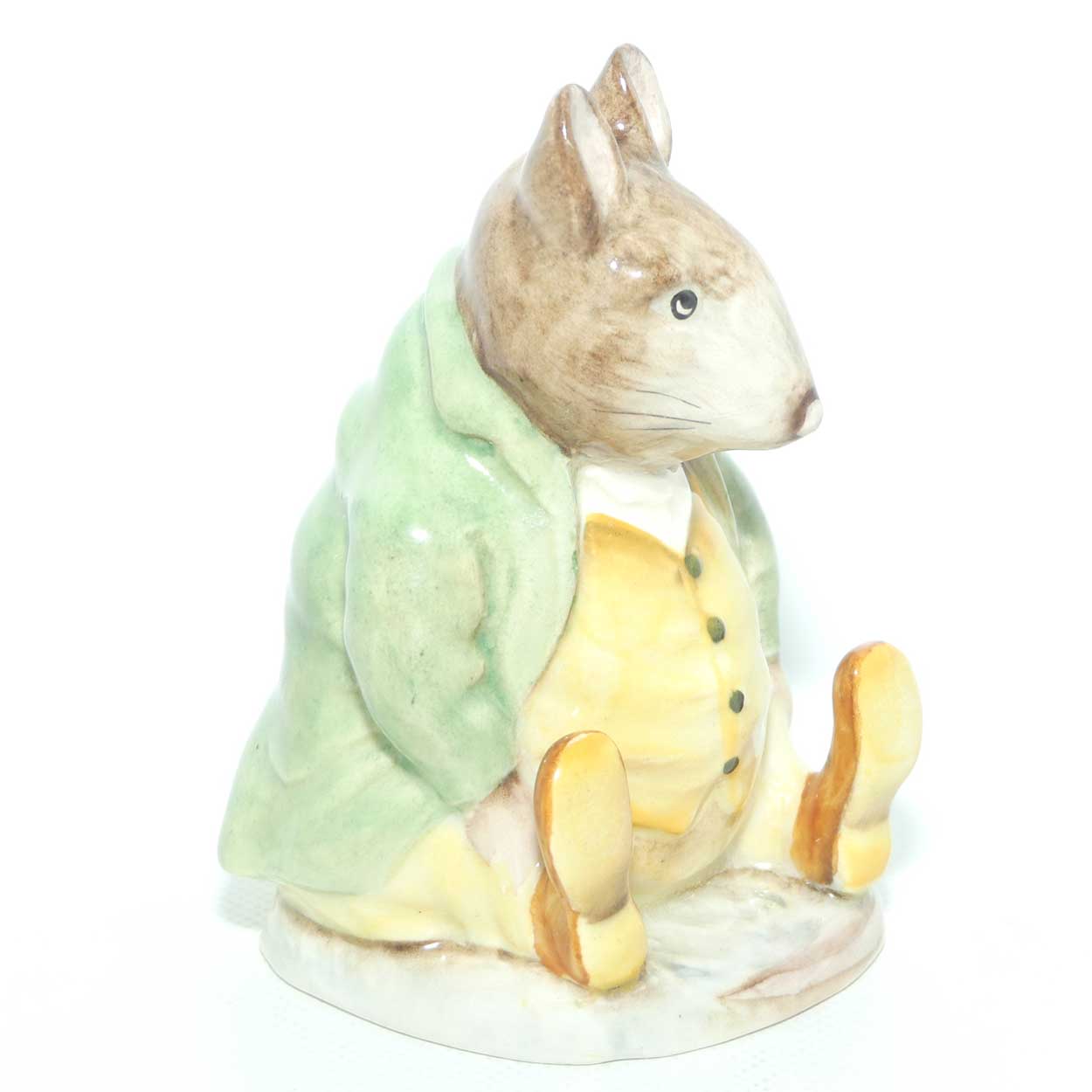 Beswick Beatrix Potter Samuel Whiskers | BP2a Gold Oval