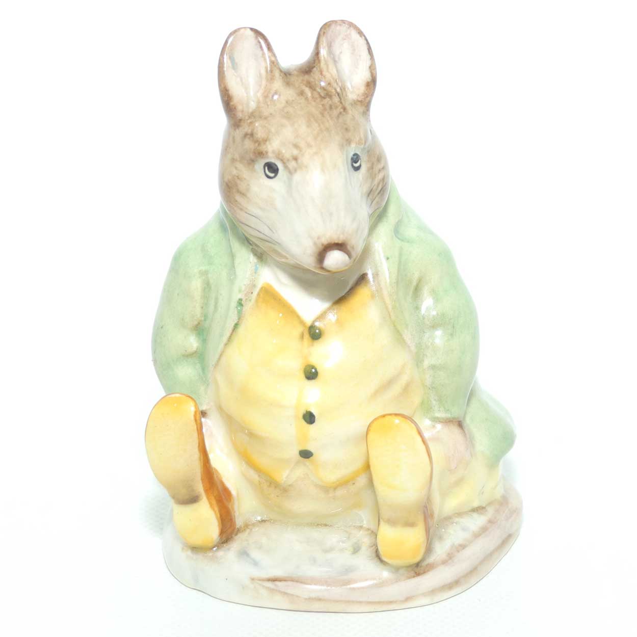 Beswick Beatrix Potter Samuel Whiskers | BP2a Gold Oval