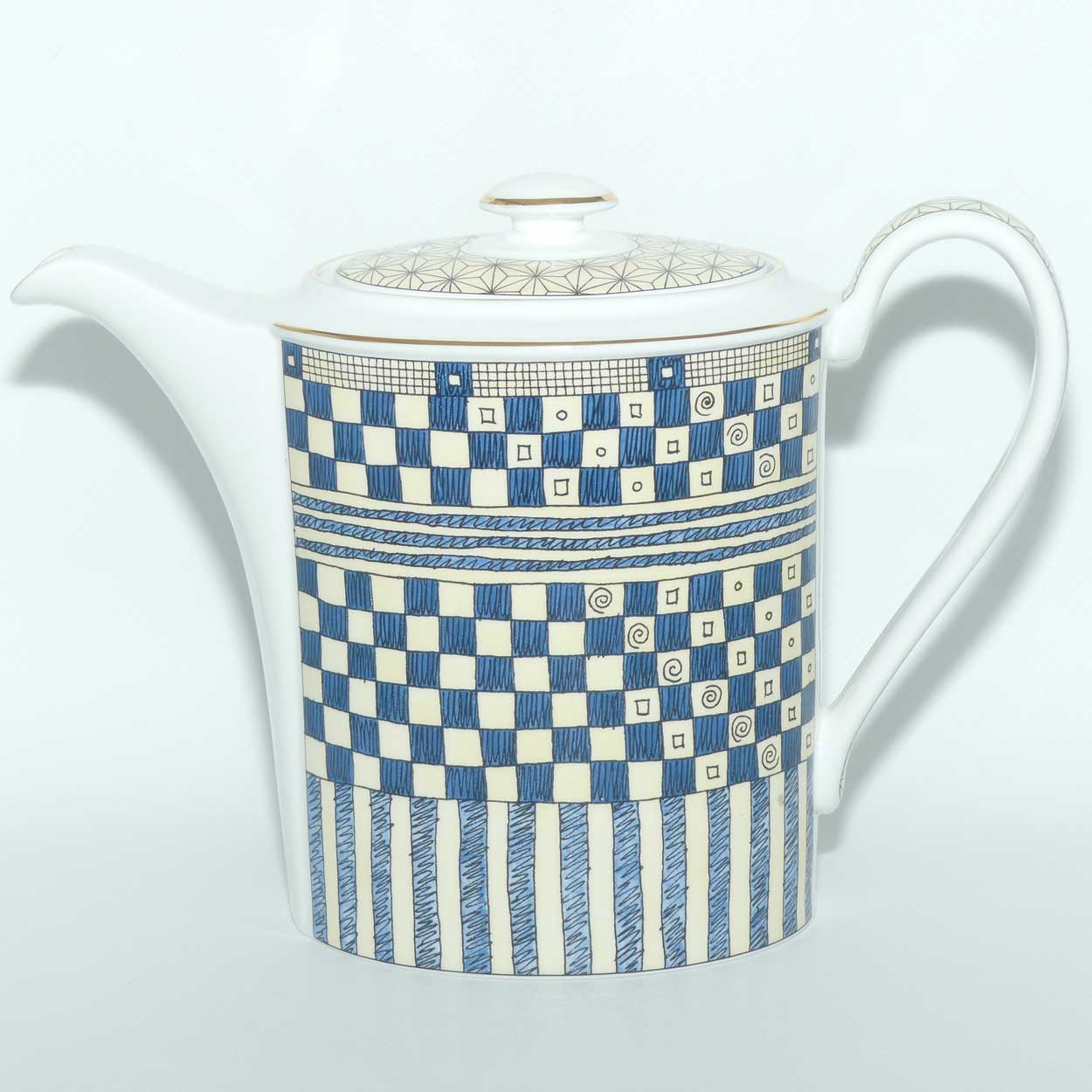 Wedgwood Bone China Samurai pattern | Coffee Pot | 900mls