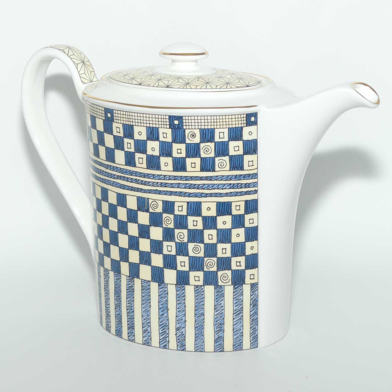 Wedgwood Bone China Samurai pattern | Coffee Pot | 900mls