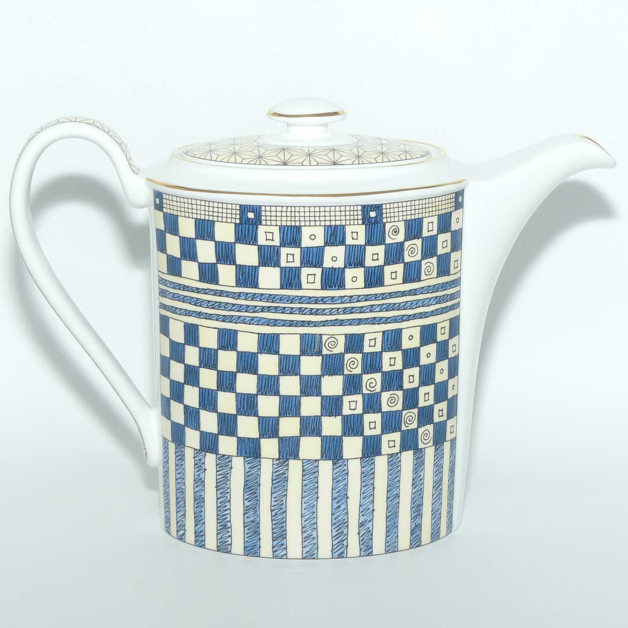 Wedgwood Bone China Samurai pattern | Coffee Pot | 900mls