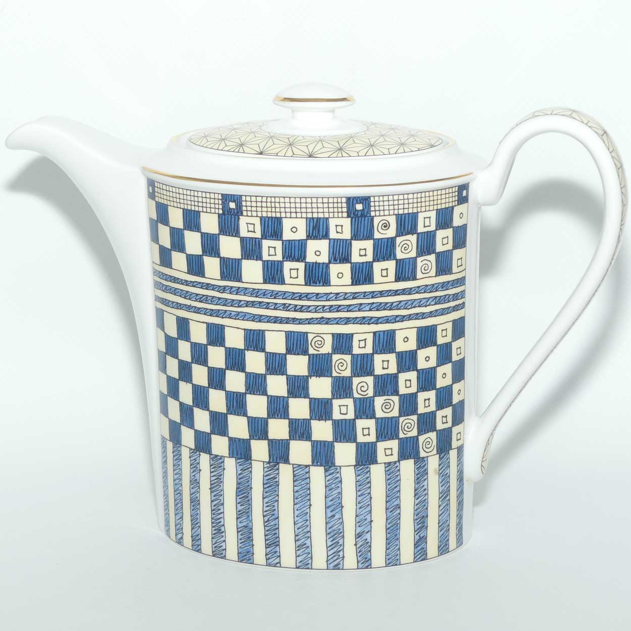 Wedgwood Bone China Samurai pattern | Coffee Pot | 900mls