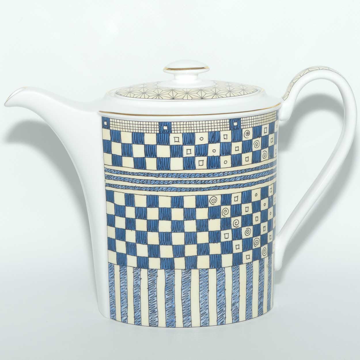 Wedgwood Bone China Samurai pattern | Coffee Pot | 900mls