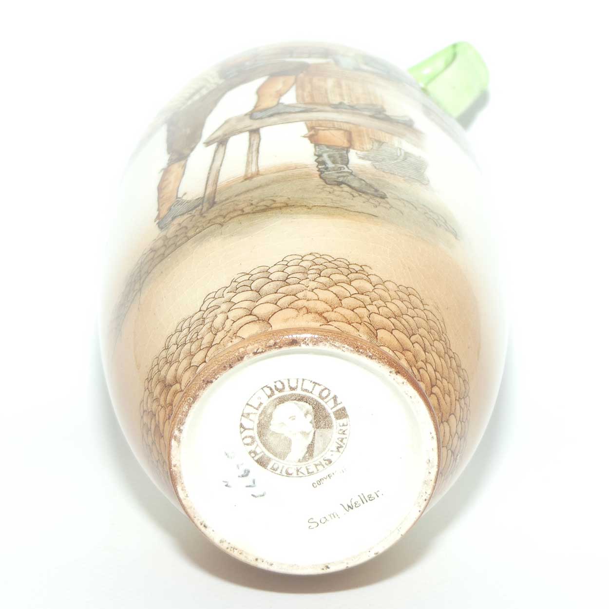 Royal Doulton Dickens Sam Weller twin handle vase D2973