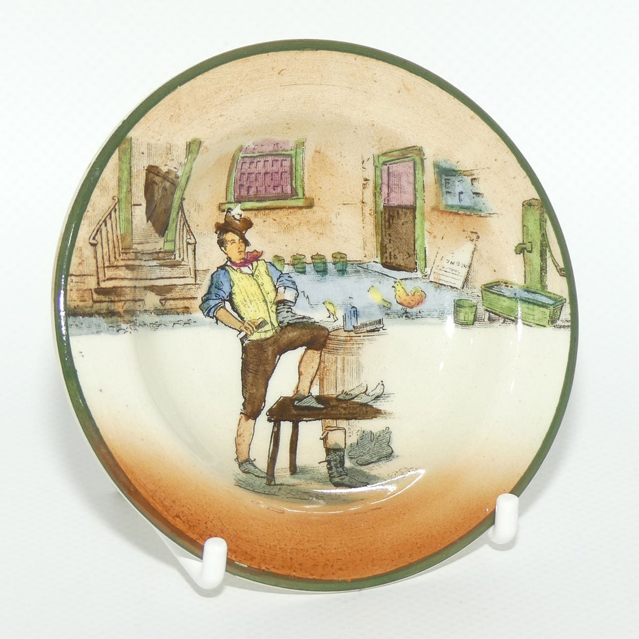 Royal Doulton Dickens Sam Weller beaker cover #1